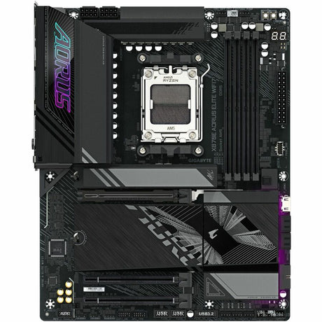 Aorus Ultra Durable X870E AORUS ELITE WIFI7 Gaming Desktop Motherboard - AMD X870E Chipset - Socket AM5 - ATX