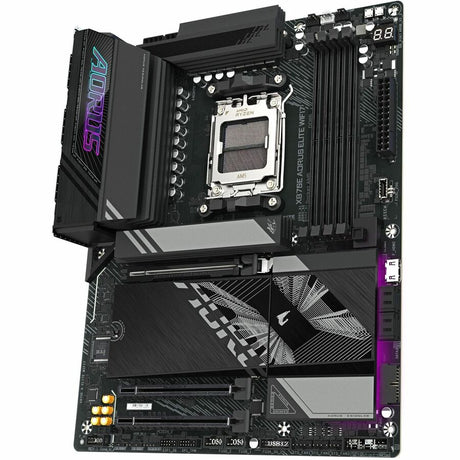 Aorus Ultra Durable X870E AORUS ELITE WIFI7 Gaming Desktop Motherboard - AMD X870E Chipset - Socket AM5 - ATX