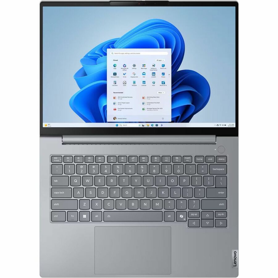 Lenovo ThinkBook 14 G8 IRL 21SG000JUS 14" Touchscreen Notebook - WUXGA - Intel Core 5 210H - 16 GB - 512 GB SSD - English Keyboard - Arctic Gray