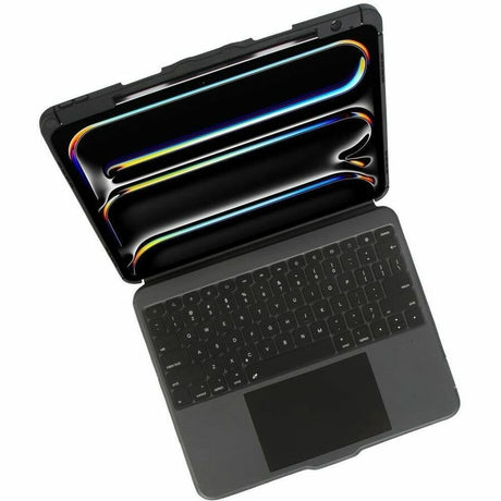 Targus VersaVu THZ989US Keyboard/Cover Case (Folio) for 13" Apple iPad Pro 13 (2024) Tablet - Black