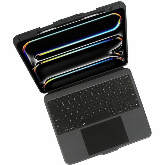 Targus VersaVu THZ989US Keyboard/Cover Case (Folio) for 13" Apple iPad Pro 13 (2024) Tablet - Black