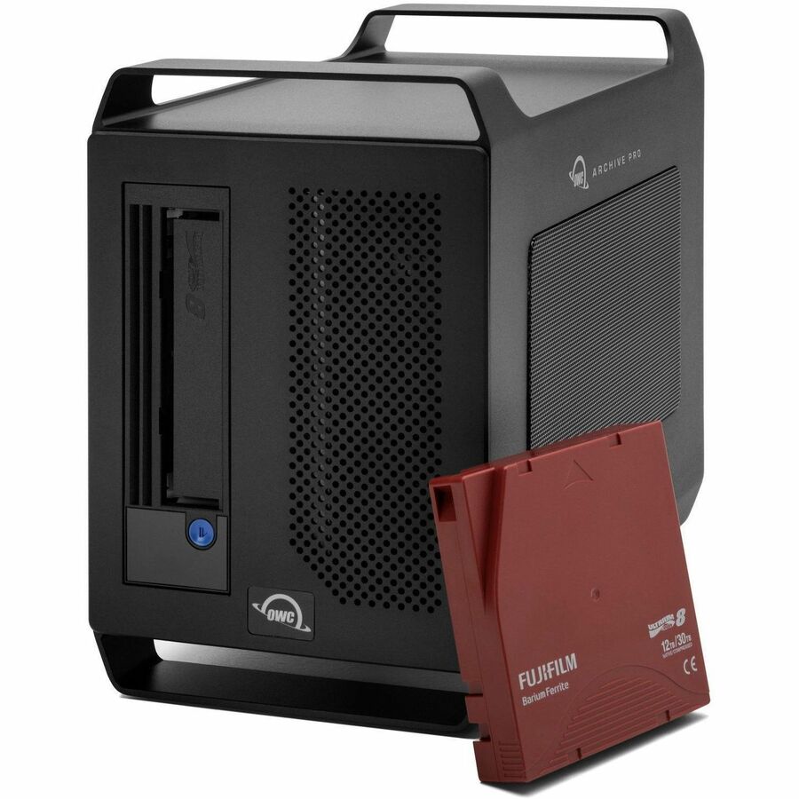 OWC Archive Pro LTO-9 Thunderbolt Tape Storage/Archiving Solution with Hedge Canister Software