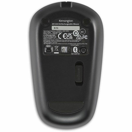 Kensington MY230 EQ Rechargeable Mouse - Wireless - Midsize