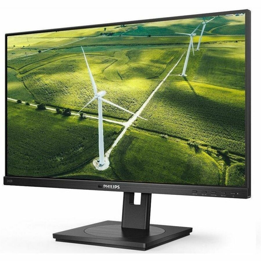 PHILIPS 272B1G - 24 inch Monitor, LED, FHD, VGA, DVI, HDMI, DP, USB-Hub, EPEAT, 4 Year Manufacturer Warranty - 24"