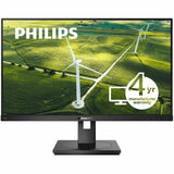 PHILIPS 272B1G - 24 inch Monitor, LED, FHD, VGA, DVI, HDMI, DP, USB-Hub, EPEAT, 4 Year Manufacturer Warranty - 24"