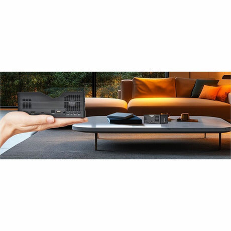 AAXA Technologies MP-800-UST Ultra Short Throw DLP Projector - 16:9 - Portable, Wall Mountable, Ceiling Mountable, Floor Mountable - Black, Gray