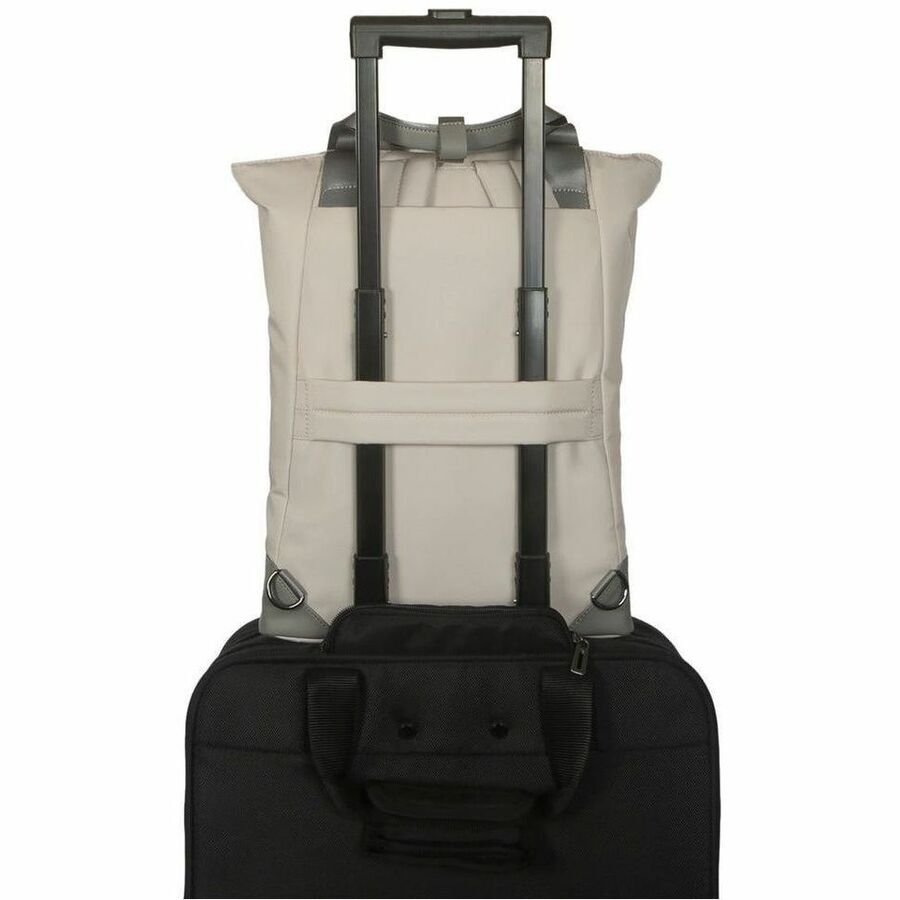 Targus vila TBB65113GL Carrying Case (Backpack/Tote) for 15" to 16" Notebook - Blue, French Oak