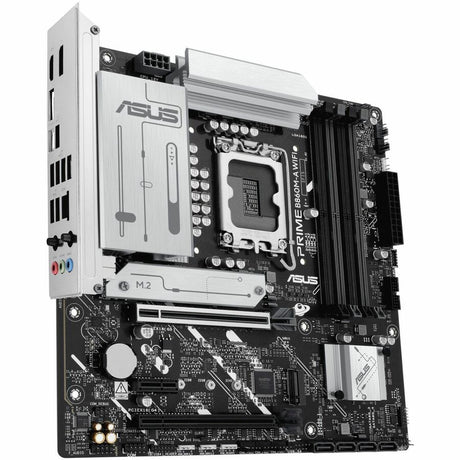 Asus Prime B860M-A WIFI-CSM Desktop Motherboard - Intel B860 Chipset - Socket LGA-1851 - Micro ATX