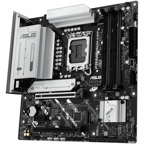 Asus Prime B860M-A WIFI-CSM Desktop Motherboard - Intel B860 Chipset - Socket LGA-1851 - Micro ATX