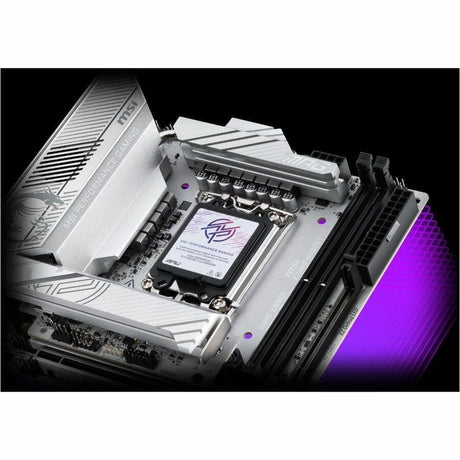 MSI MPG Z890I EDGE TI WIFI Gaming Desktop Motherboard - Intel Z890 Chipset - Socket LGA-1851 - Mini ITX
