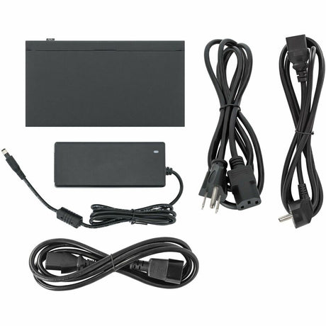 Eaton Tripp Lite Series 5-Port 10/100/1000 Mbps PoE-Powered Desktop Gigabit Ethernet Unmanaged Switch with PoE+ Pass-Through, 65W, Metal Enclosure