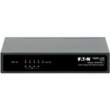 Eaton Tripp Lite Series 5-Port 10/100/1000 Mbps PoE-Powered Desktop Gigabit Ethernet Unmanaged Switch with PoE+ Pass-Through, 65W, Metal Enclosure