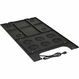 Eaton Tripp Lite Series SmartRack Roof-Mounted Fan Panel for Deep Rack Enclosure Cabinets - 6 120V Fans, 630 CFM, 5-15P Plug