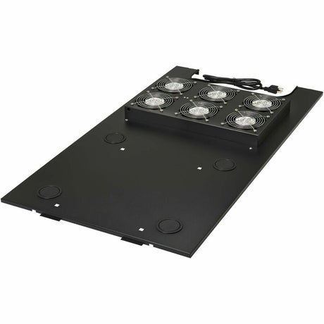 Eaton Tripp Lite Series SmartRack Roof-Mounted Fan Panel for Deep Rack Enclosure Cabinets - 6 120V Fans, 630 CFM, 5-15P Plug