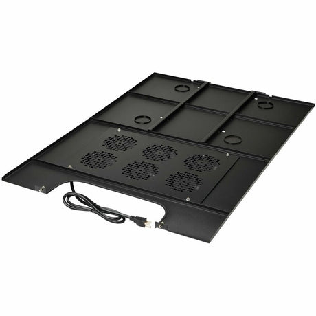 Eaton Tripp Lite Series SmartRack Roof-Mounted Fan Panel for Deep and Wide Rack Enclosure Cabinets - 6 120V Fans, 630 CFM, 5-15P Plug