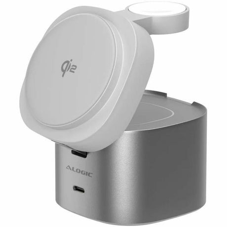 Alogic PowerPod 4-in-1 Qi2 Fast Wireless Charging Stand