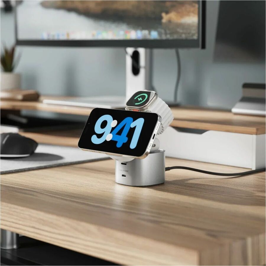 Alogic PowerPod 4-in-1 Qi2 Fast Wireless Charging Stand
