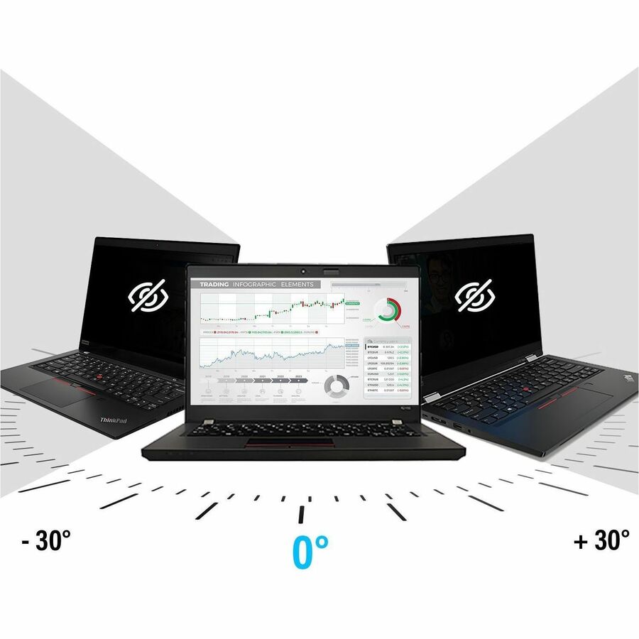 V7 ScreenSentry 13.3" Privacy Filter for Laptops - 16:10 Aspect Ratio