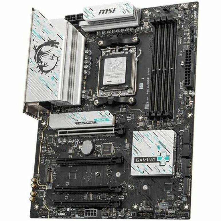 MSI B850 GAMING PLUS WIFI Gaming Desktop Motherboard - AMD B850 Chipset - Socket AM5 - ATX