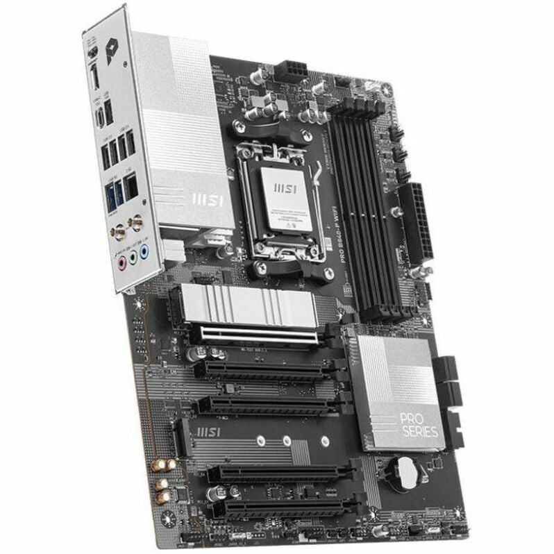 MSI Pro B840-P WIFI Gaming Desktop Motherboard - AMD B840 Chipset - Socket AM5 - ATX