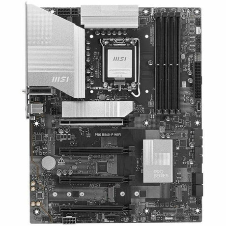 MSI Pro PRO B860-P WIFI Gaming Desktop Motherboard - Intel B860 Chipset - Socket LGA-1851 - ATX
