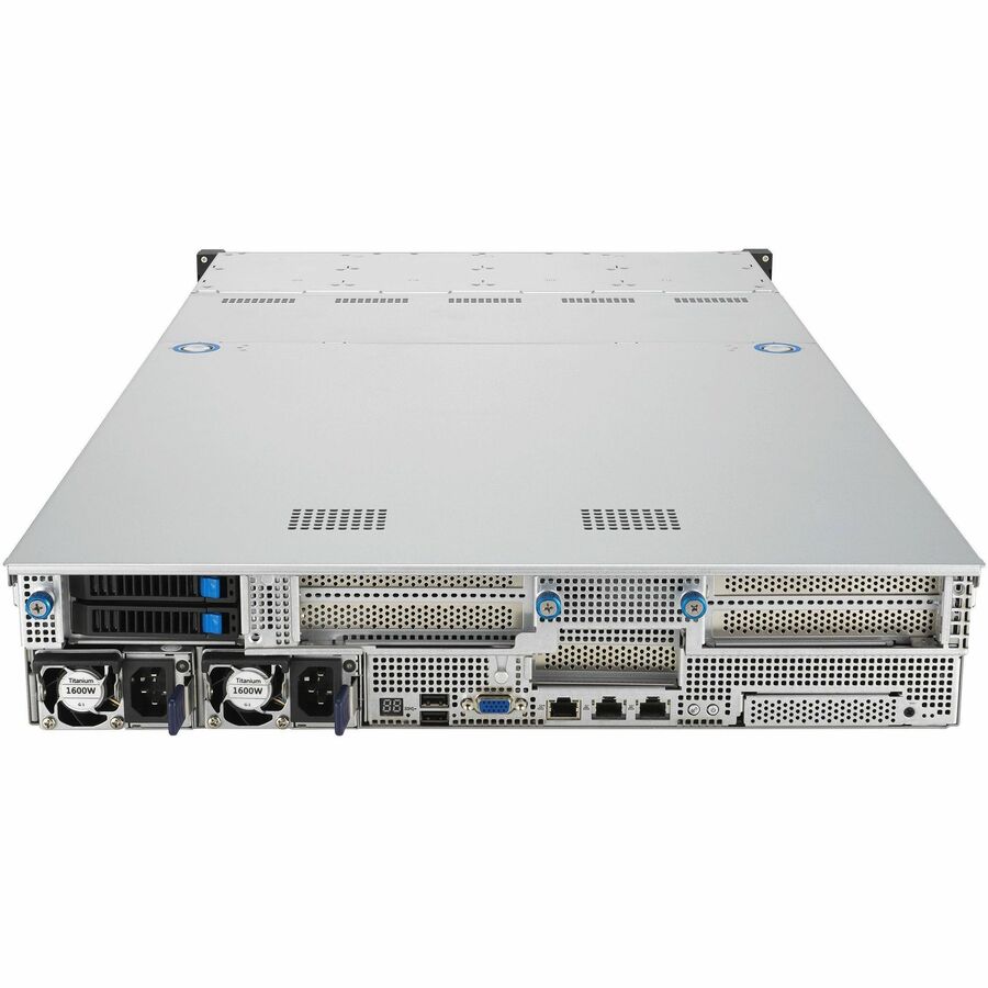 Asus RS521A-E12-RS12U Server Barebone System - 2U Rack-mountable - Socket SP5 - 1 x Processor Support - 1 x AMD EPYC 5th Gen