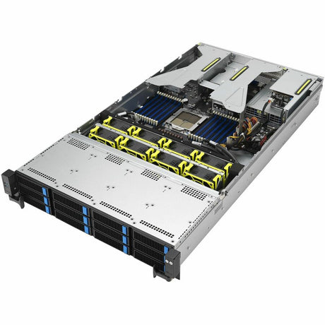 Asus RS521A-E12-RS12U Server Barebone System - 2U Rack-mountable - Socket SP5 - 1 x Processor Support - 1 x AMD EPYC 5th Gen