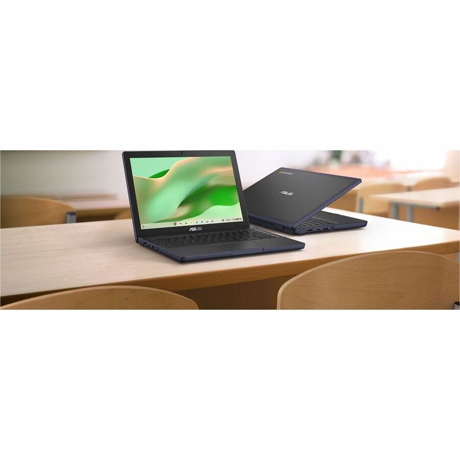 Asus Chromebook CR12 CR1204CTA-YZ84T 12.2" Touchscreen Rugged Chromebook - WUXGA - Intel N-Series N150 - 8 GB - 64 GB Flash Memory - Mineral Gray