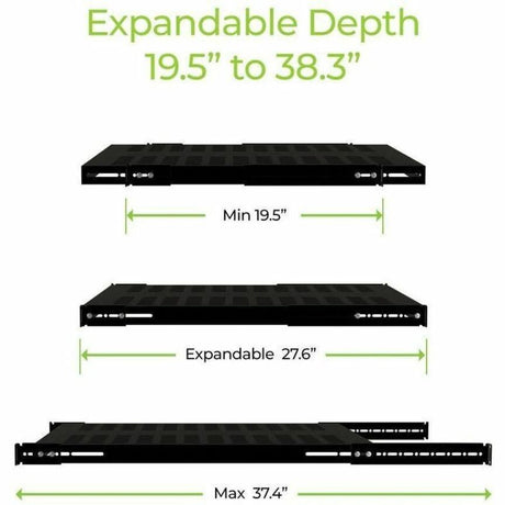 Adjustable Depth Fixed Shelf
