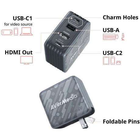 AVerMedia CORE GO GC313 Charging/Video Transmission Device