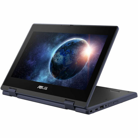 Asus BR1104F BR1104FTA-YS14T 11.6" Touchscreen Rugged Convertible 2 in 1 Notebook - HD - Intel N-Series N150 - 4 GB - 128 GB SSD - Mineral Gray