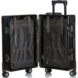 Champs Elite Travel/Luggage Case (Carry On) Travel - Black
