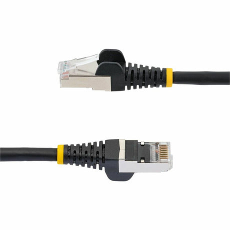 StarTech.com 100ft Black CAT6a Ethernet Cable, Snagless RJ45, 10G, 100W PoE, S/FTP, LSZH, 27AWG Pure Copper, 500MHz, Shielded Network Cord