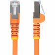 StarTech.com 6ft Orange CAT6a Ethernet Cable, Snagless RJ45, 10G, 100W PoE, S/FTP, LSZH, 27AWG Bare Copper, 500MHz, Shielded Network Cord