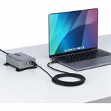 StarTech.com 10ft (3m) USB-C Charging Cable, Side Screw Locking, 240W (5A) PD EPR, Silicone Jacket w/Braid, Rugged USB 2.0 Cord, USB-IF