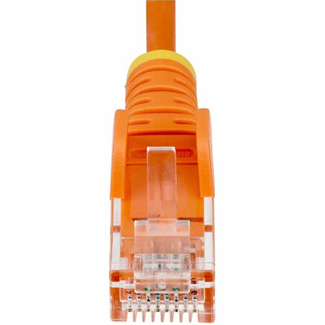 StarTech.com 20ft Orange Slim CAT6 Ethernet Cable, Slim Snagless RJ45, UTP, LSZH, 28AWG Bare Copper, Slim Network Patch Cord, Fluke Tested