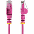 SLIM CAT6 CABLE PINK LSZH SLIM