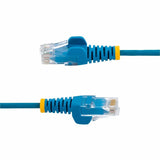 SLIM CAT6 CABLE BLUE LSZH SLIM
