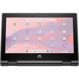 HP Fortis Flip G1i 11.6" Touchscreen Rugged Convertible 2 in 1 Chromebook - HD - Intel N-Series N250 - 8 GB - 128 GB Flash Memory - English Keyboard - Jet Black