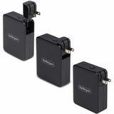 StarTech.com 140W USB-C Wall Charger, 3x USB-C/1x USB-A, PD 3.1 Portable GaN Power Adapter for MacBook Pro/Max/Dell XPS/Inspiron/Precision