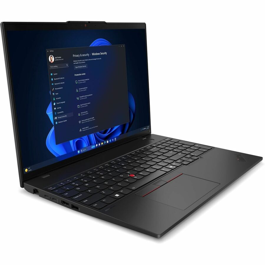 Lenovo ThinkPad L16 Gen 1 21L3005EUS 16" Notebook - WUXGA - Intel Core Ultra 5 125U - 16 GB - 512 GB SSD - English Keyboard - Black