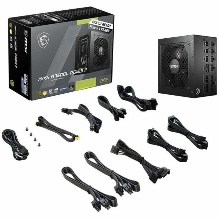 MSI MAG 750W Power Supply