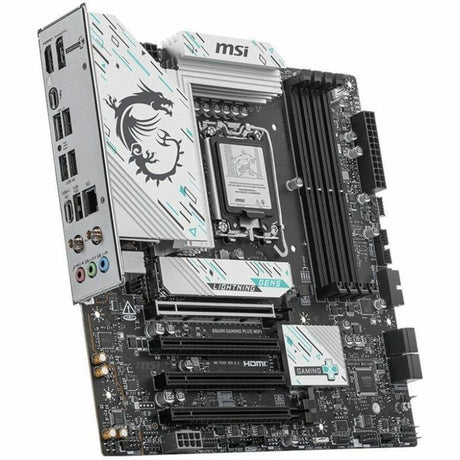 MSI B860M GAMING PLUS WIFI Gaming Desktop Motherboard - Intel B860 Chipset - Socket LGA-1851 - Micro ATX