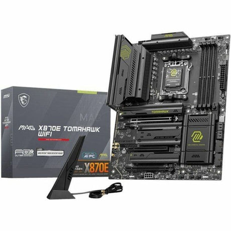 MSI MAG X870E TOMAHAWK WIFI Gaming Desktop Motherboard - AMD X870E Chipset - Socket AM5 - ATX