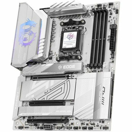MSI MPG X870E EDGE TI WIFI Gaming Desktop Motherboard - AMD X870E Chipset - Socket AM5 - ATX