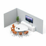 Logitech Small Microsoft Teams Rooms on Windows with Tap + MeetUp 2 + Lenovo ThinkSmart Core Gen 2