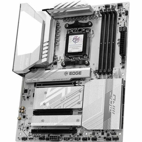 MSI MPG B850 EDGE TI WIFI Gaming Desktop Motherboard - AMD B850 Chipset - Socket AM5 - ATX