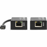 Eaton Tripp Lite Series USB-C to HDMI over Cat6 Extender Kit, Transmitter/Receiver, 4K 120 Hz, HDR10, Up to 82 ft. (25 m)