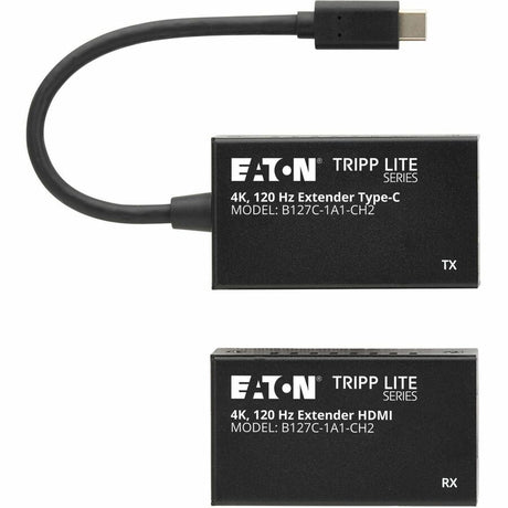 Eaton Tripp Lite Series USB-C to HDMI over Cat6 Extender Kit, Transmitter/Receiver, 4K 120 Hz, HDR10, Up to 82 ft. (25 m)
