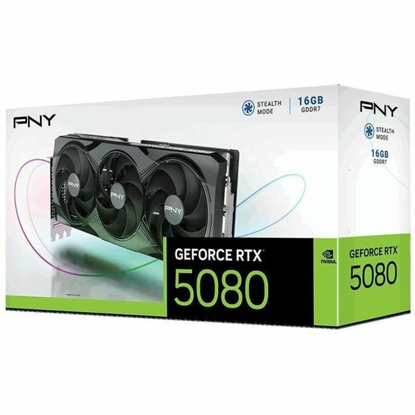 PNY NVIDIA GeForce RTX 5080 Graphic Card - 16 GB GDDR7